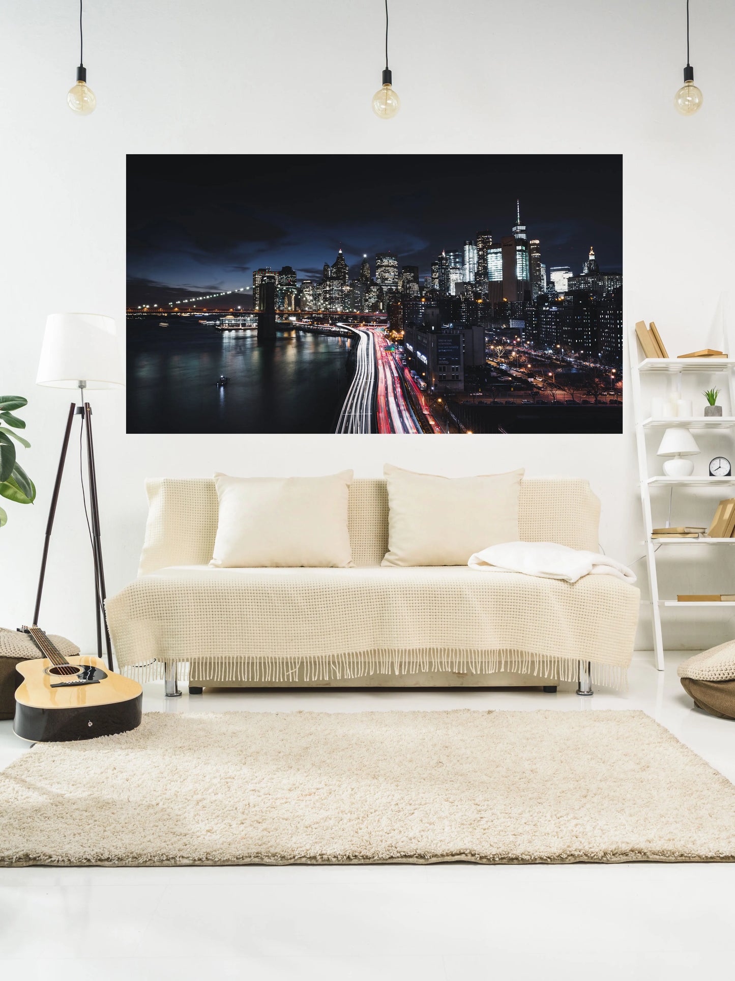 Decobites NYC Landscape Tapestry: Beautiful Wall Hanging for Home Decor