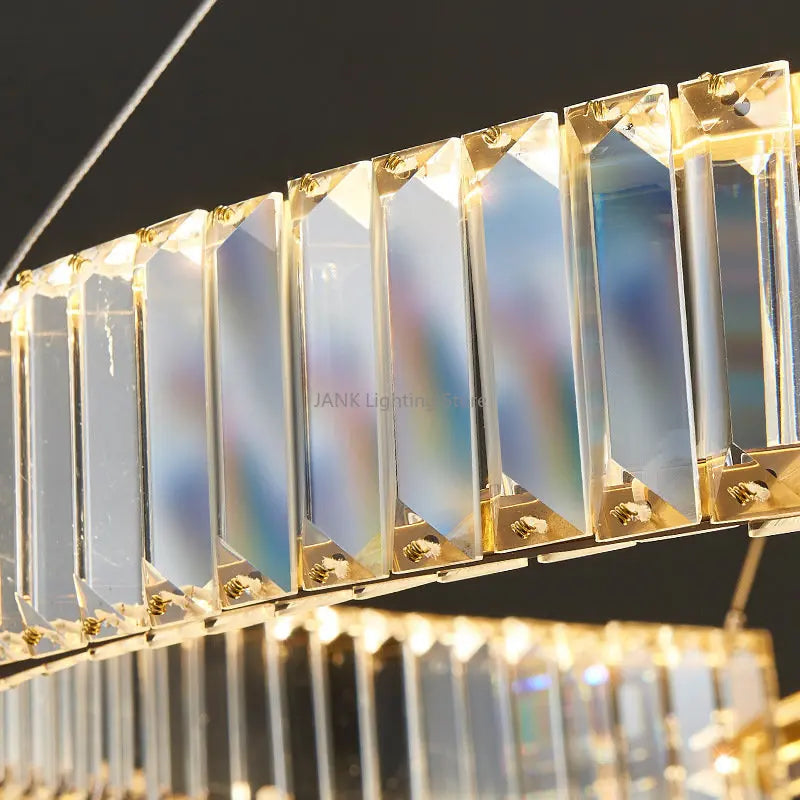 Lámpara colgante LED de cristal DecorBites™ para decoración del hogar y hostelería