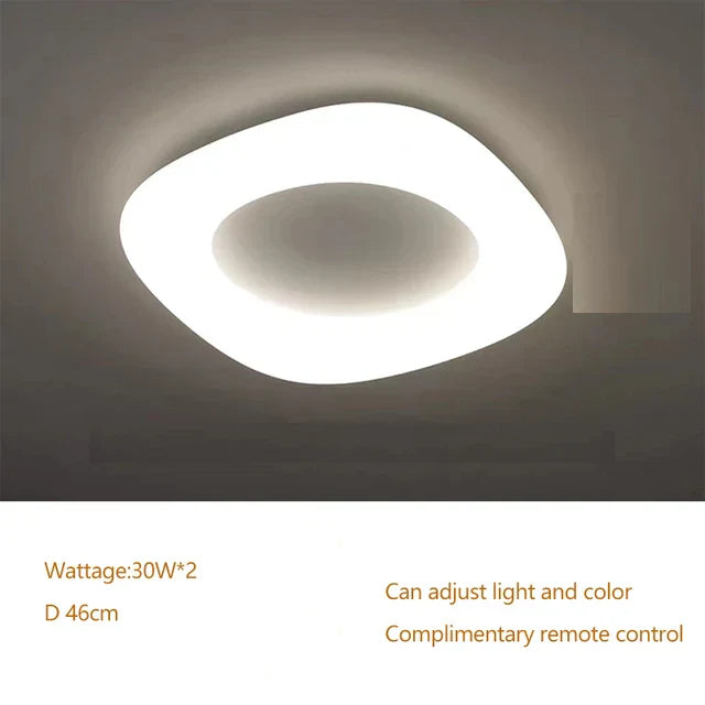 DecorBites™ Cloud LED Pendant Light for Home Office Decor - Creative Circular Hanging Lamp