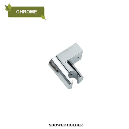 DecorBites™ Gold ABS Shower Head Holder Stand Rotatable Bracket Bathroom Accessories