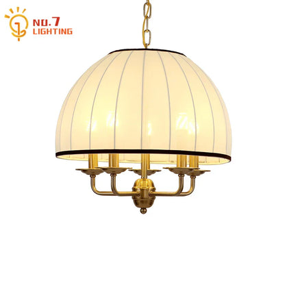 Decorbites™ Creme Neoklassische Pendelleuchte LED E27 Vintage Nordische Hängelampe