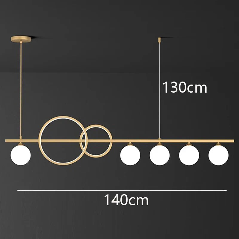 DecorBites™ Elegant Chandelier Dining Room Pendant Light Ceiling Fixture for Salon Home Décor