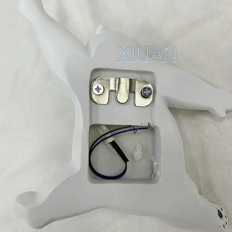 ديكوربايتس™ مصباح حائط على شكل دب أزرق وردي لغرفة نوم الأطفال، إضاءة قمرية ثلاثية الأبعاد، لمبة G9