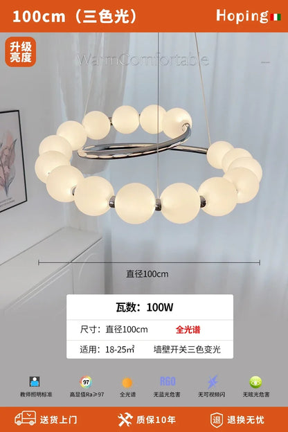 DecorBites™ LED Pendant Light Chandeliers Modern Home Decor Lamps for Living and Dining Room