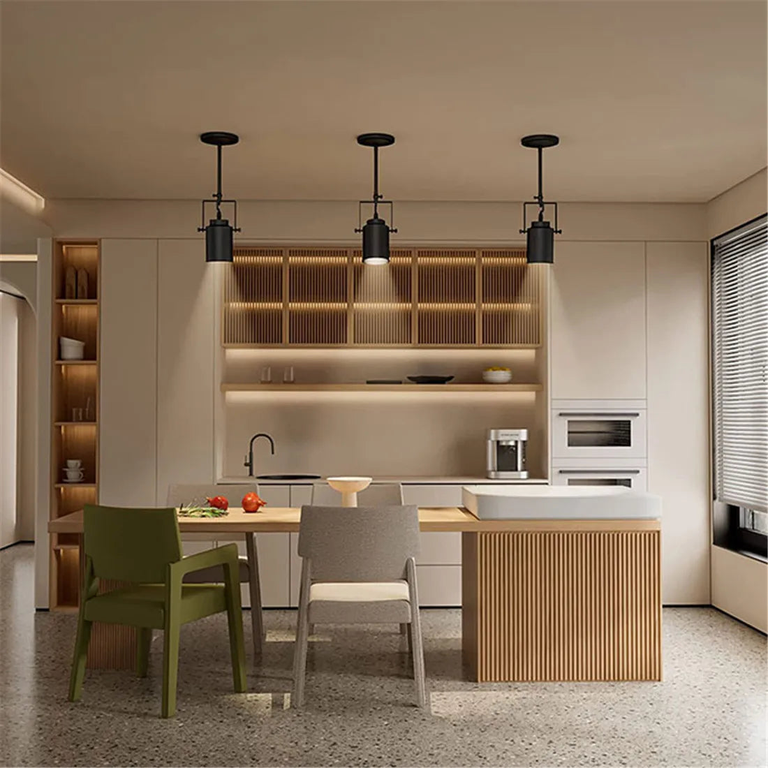 Decorbites™ Industrielle Vintage Schwarz E27 Deckenleuchten, Retro-Loft-Stil für Zuhause und Gastgewerbe.