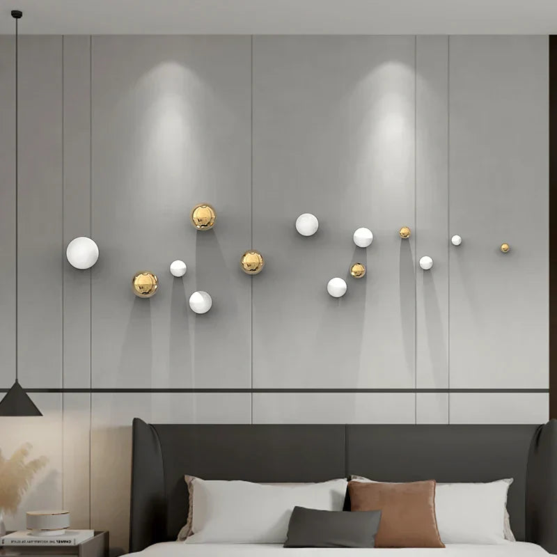 Gold Geometric Wall Art