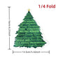 20Pcs/Bag Cartoon Die Cut Santa Claus Stocking Tree Decoupage Paper Napkins Paper Serviettes for Christmas Party Tableware Decor