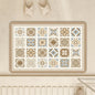 Decobites Diatom Ooze Absorbent Bathroom Mat: Vintage Style, Anti-Slip, Easy to Clean