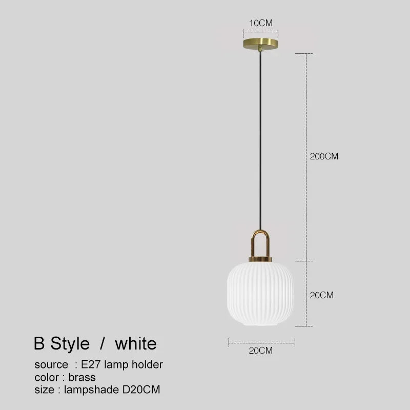 DecorBites™ LED Glass Chandelier: Modern Dining Room Pendant Lights Hanging Lamp Fixtures