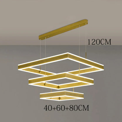 DecorBites™ LED Chandeliers Pendant Light Lamps for Living & Dining Room
