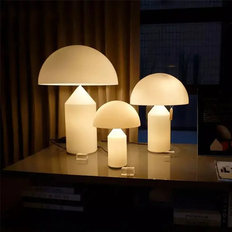 DecorBites™ Iron Table Lamp: Nordic Design LED Desk Light for Bedroom Décor