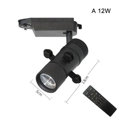 DecorBites™ Dimmable LED Track Light: 20W/30W Spotlight for Museum Art Gallery Exhibition