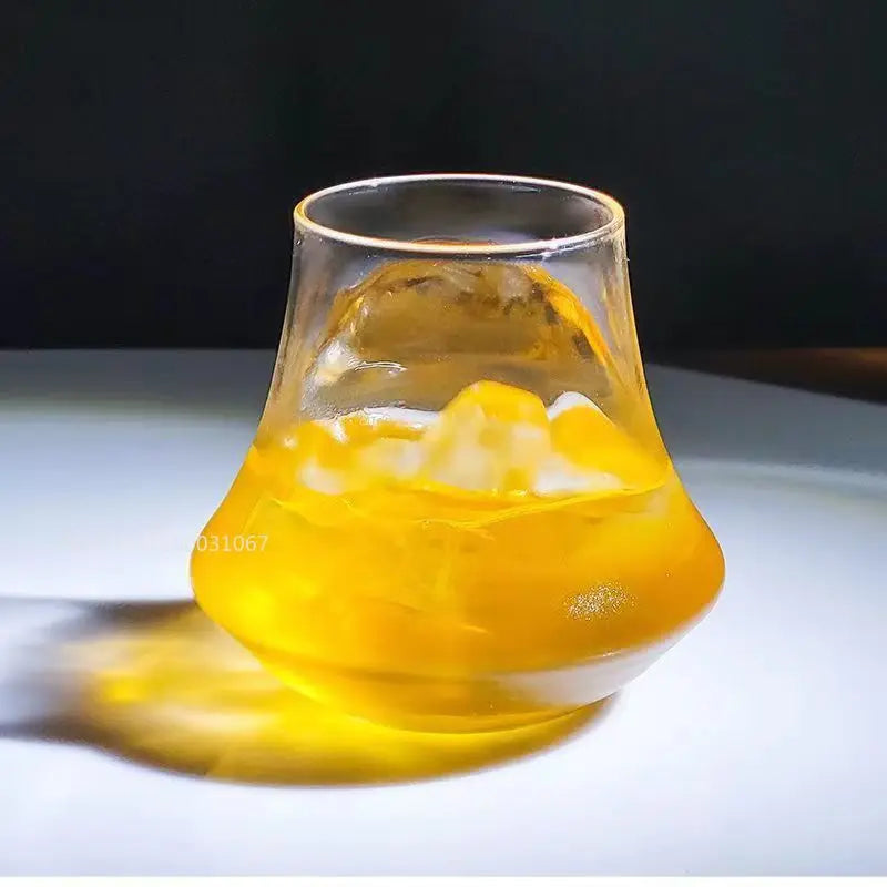 DecorBites™ Large Capacity Milk Glass Tea Coffee Cocktail Whiskey Glass