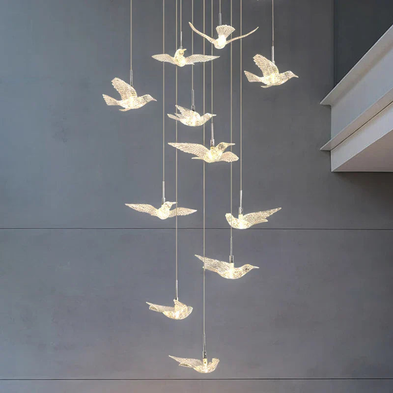 DecorBites™ Led Bird Pendant Lamp for Home Decoration and Lighting