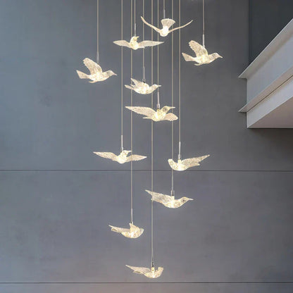 DecorBites™ Led Bird Pendant Lamp for Home Decoration and Lighting