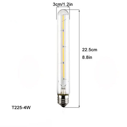Bombillas tubulares Edison de filamento LED DecorBites™ 6000K T10 T185 T225 T30 T300 4W 6W 8W