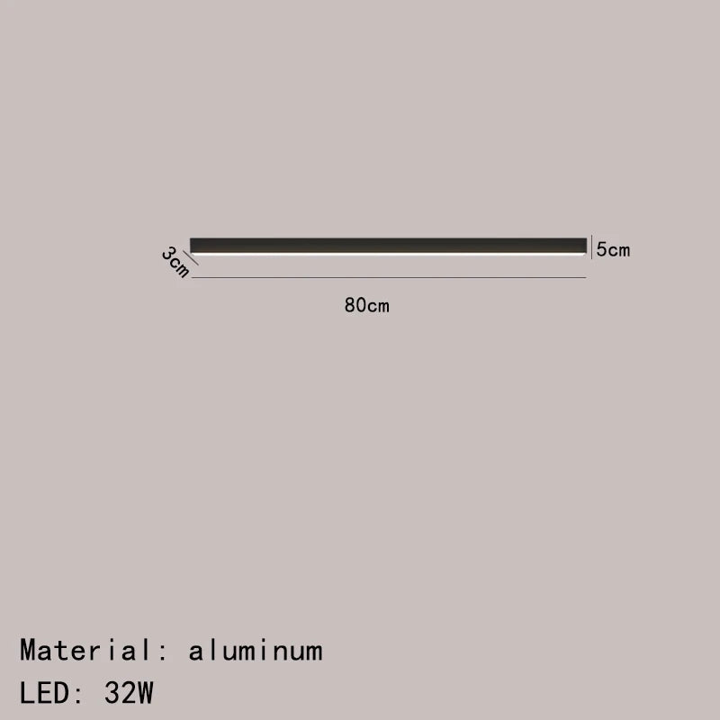 DecorBites™ LED Ceiling Light | Dimmable Modern Aluminum Lamp for Living Dining Bedroom Hallway