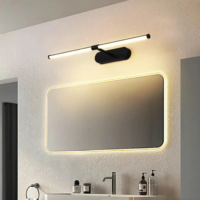 Aplique de pared para baño LED Decorbites™ de 58 cm, iluminación moderna para interior y dormitorio