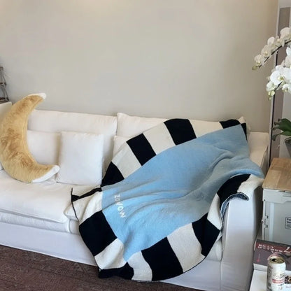 DecorBites™ Manta de sofá de franela acogedora y agradable para la piel para todas las estaciones setCellValue.