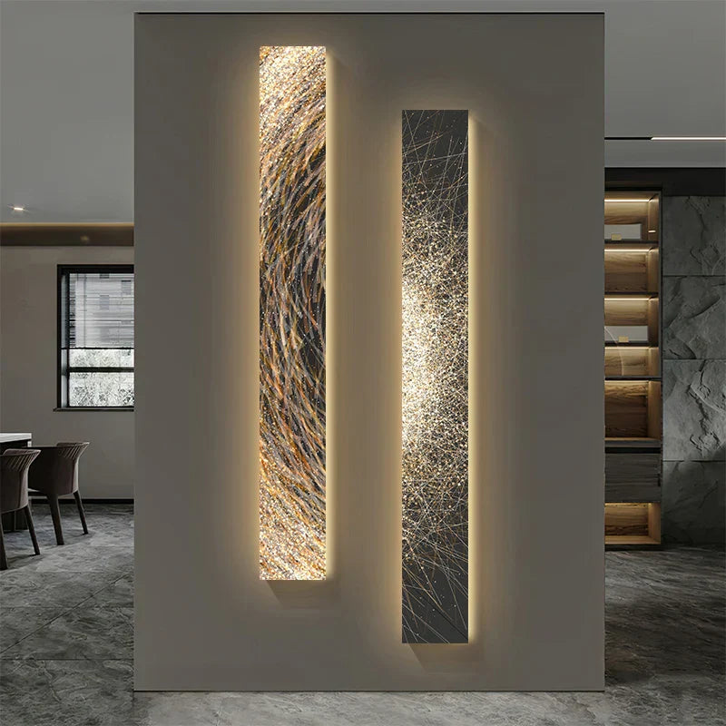 DecorBites™ LED Indoor Painting Decoration Strip Wall Hanging Lamp for Living Room & Hotel