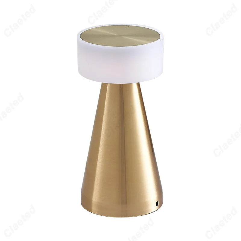 DecorBites™ LED Bar Table Lamp: USB Rechargeable Touch Sensor Night Light