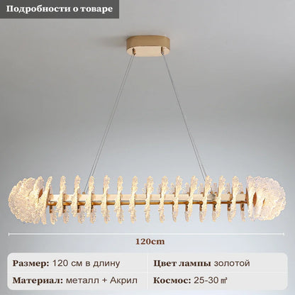 ثريا كريستالية على شكل زهرة مرجانية من DecorBites™: إضاءة LED فاخرة وعصرية معلقة للمنزل