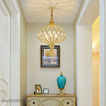 DecorBites™ Art Design Crystal LED Pendant Lights Modern Kitchen Bedroom Decor