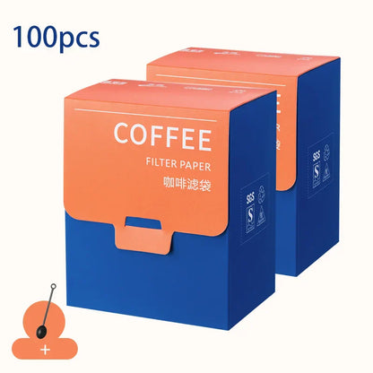 Decorbites™ Kaffeefilterbeutel: Einweg-Hängeohrfilter für Espresso-Kaffee