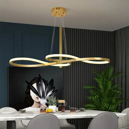 DecorBites™ Elegant Pendant Lights for Dining, Kitchen, Living Room - Modern LED Chandelier ArrayCollection