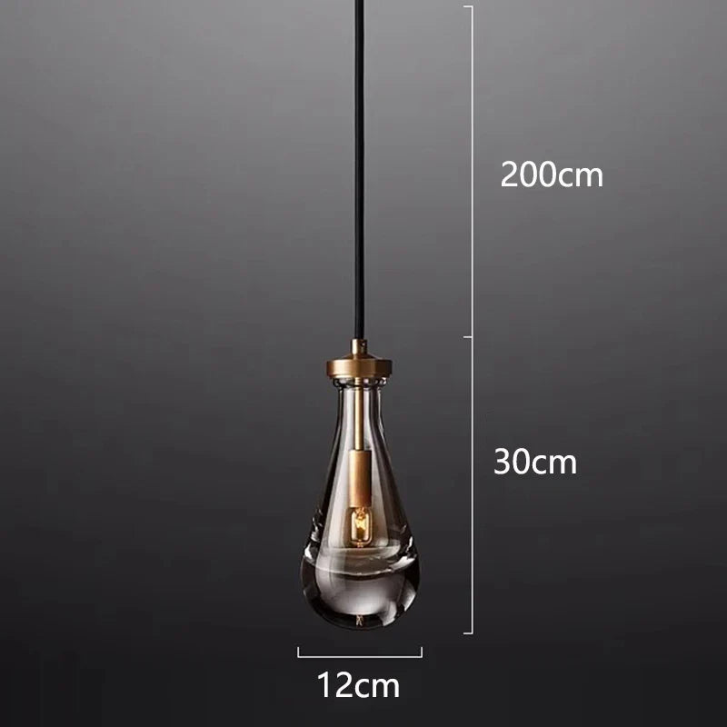 DecorBites™ LED Pendant Light Chandeliers for Living Room Staircase Indoor Lighting