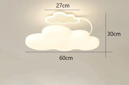 DecorBites™ Cloud Ceiling Lights LED Modern Children's Room Lamps Warm Nursery Chandelier