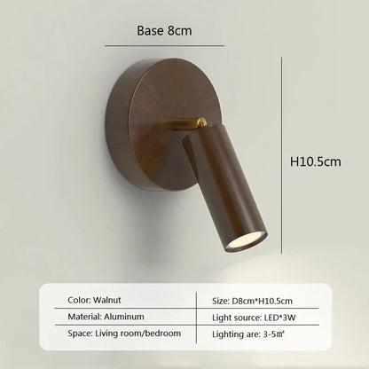 DecorBites™ LED Wall Lamp Adjustable Rotation 5W Spotlight