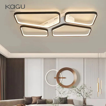 DecorBites™ LED Ceiling Lights: Modern, Stylish, Minimalist Black for Living Room and Restaurant