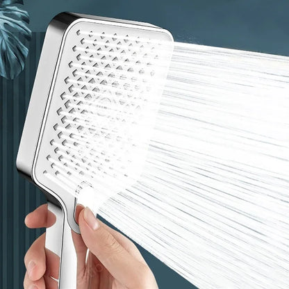 DecorBites™ Large Flow 3-Speed Rain Shower Head for High Pressure Bathroom Experience