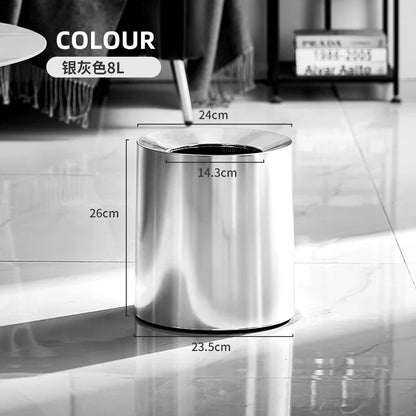 DecorBites™ Large Capacity Modern Waste Bins for Home and Kitchen