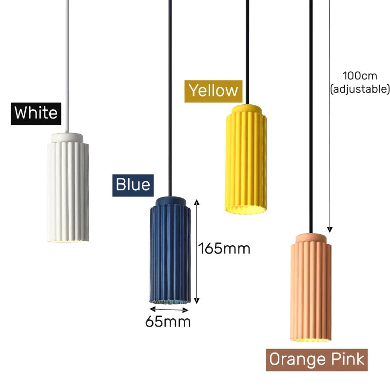 DecorBites™ LED Pendant Lights: Modern Minimalist Hanging Fixture for Bedroom, Kitchen, Dining Room