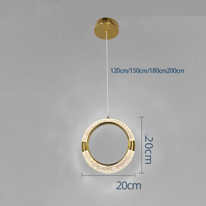 DecorBites™ LED Ring and Moon Lamps Set - Modern Acrylic+Alloy Lighting Collection