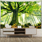 Decobites Forest Landscape Tapestry Wall Hanging for Boho Home Decor