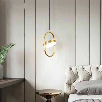 DecorBites™ Gold Pendant Lights for Bedroom Kitchen Dining Room Decor