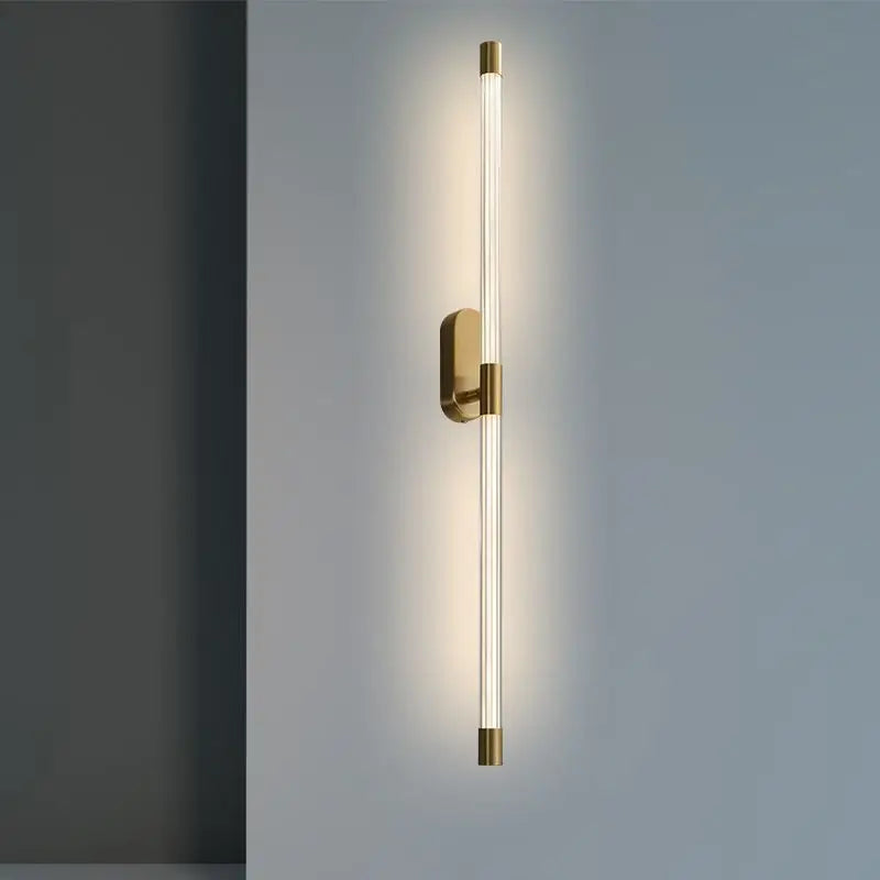 Decorbites™ Gold Geometrische Linien Wandlampe für Schlafzimmer- und Wohnzimmerdekoration