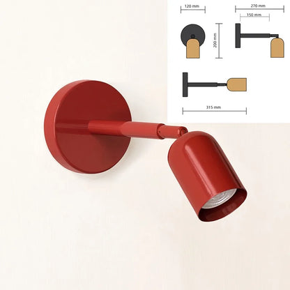 DecorBites™ مصباح حائط LED GU10 قابل للتعديل لغرفة المعيشة وغرفة النوم