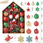 70pcs Christmas Ornaments Boutique Christmas Ball Set Christmas Tree Pendant Home Bedroom New Year Decoration New Year Gift 2024