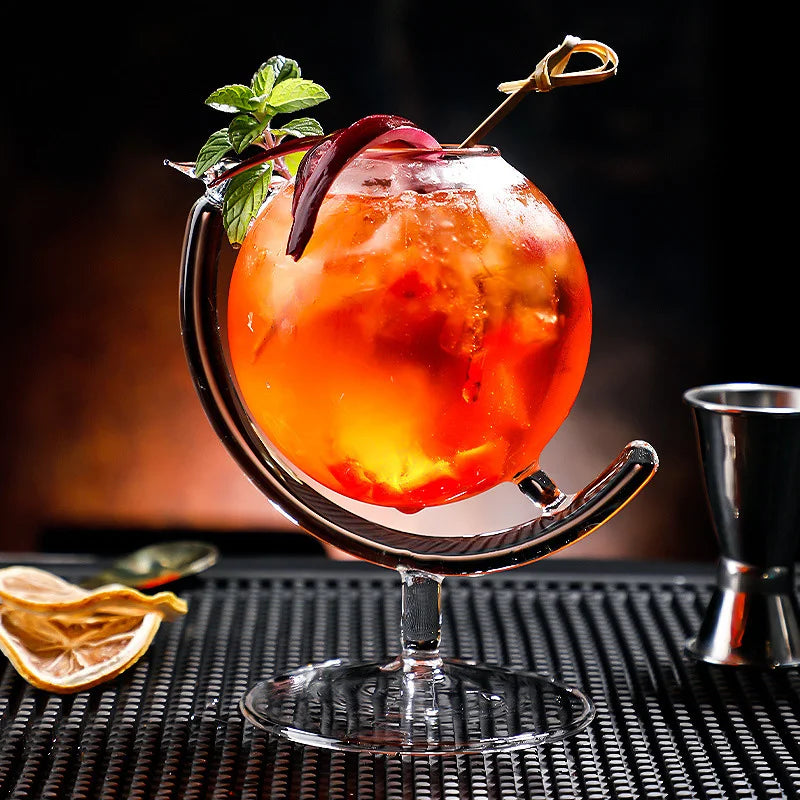 Vaso de Martini Burbuja Globo™ Decorbites: Cubiertos para Bebidas Transparentes de Calidad Premium
