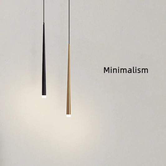 Lámparas colgantes de tubo cónico DecorBites™ para iluminación de techo de cocina y comedor