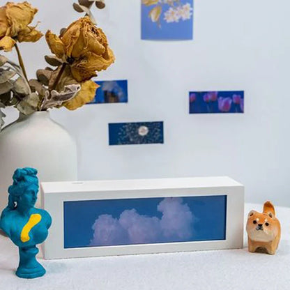 DecorBites™ Cloud Night Light: Rechargeable, Customizable, and Creative Bedroom Decor