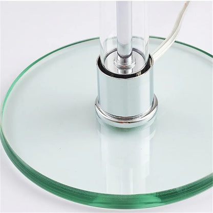 Lámpara de mesa DecorBites™ Bauhaus Mushroom - Cristal blanco leche, iluminación para dormitorio y mesa de centro