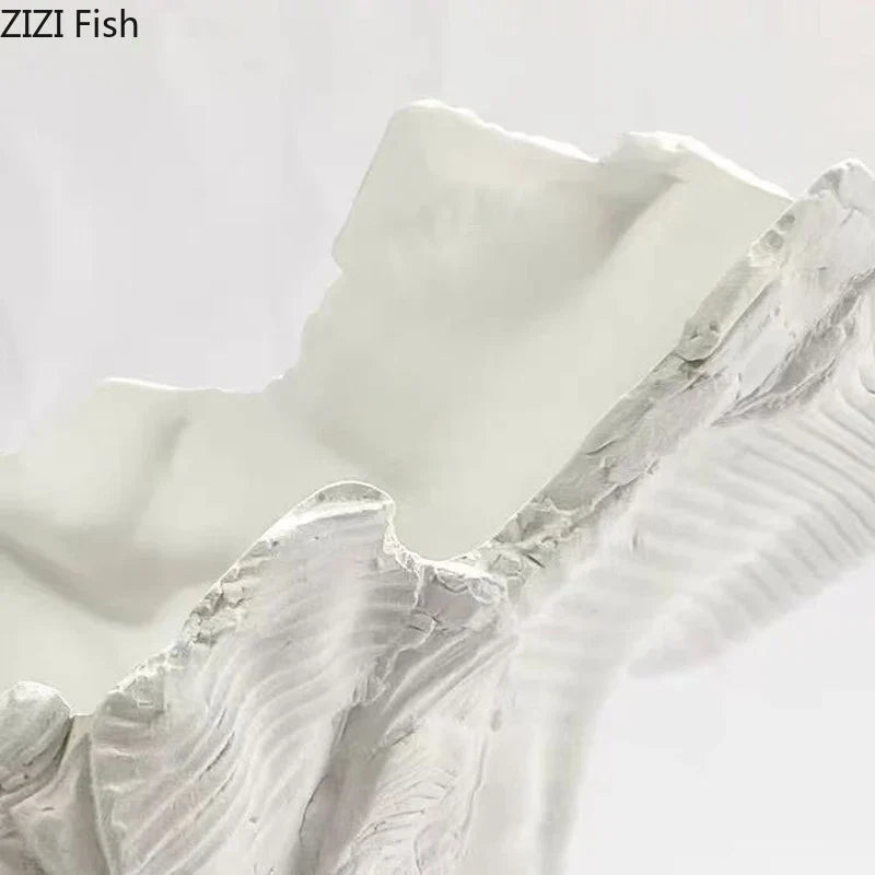 Jarrón de forma irregular DecorBites™: Decoración abstracta para escritorio que aporta un toque estético a cualquier habitación.