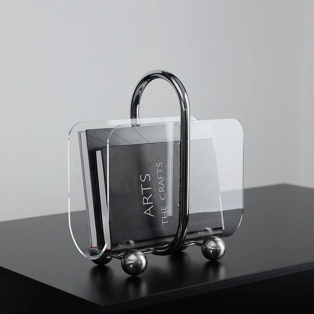 DecorBites™ Desktop Bookshelf Organizer for Home Office Decoration