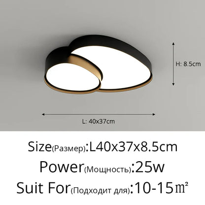 DecorBites™ Cloud Ceiling Lights: Modern & Simple Recessed LED Lamp for Living Room, Bedroom, Study