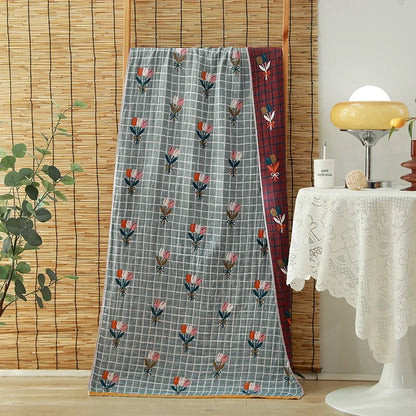 مناشف حمام DecorBites™ القطنية والشاشية للكبار: فاخرة، سريعة الجفاف، ناعمة، وماصة